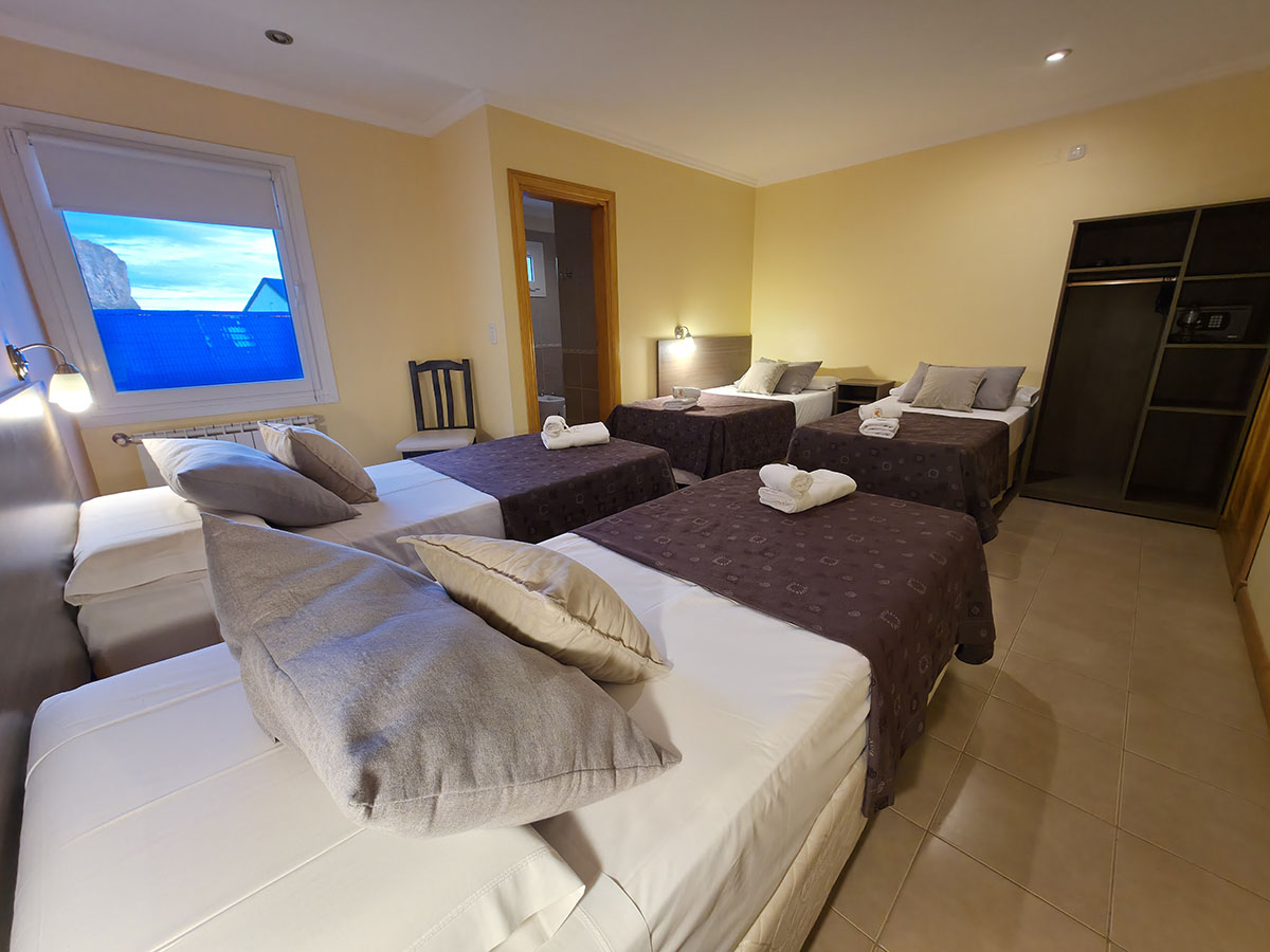 HABITACIÓN CUÁDRUPLE — Hostería Vertical Lodge